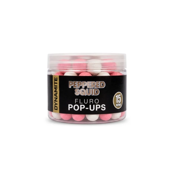 DynamiteBaits Fluro Peppered Squid  15 mm
