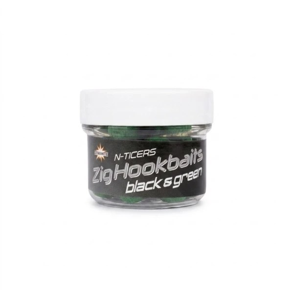 DynamiteBaits N-TICERS Zig - Black & Green 12 x 6mm