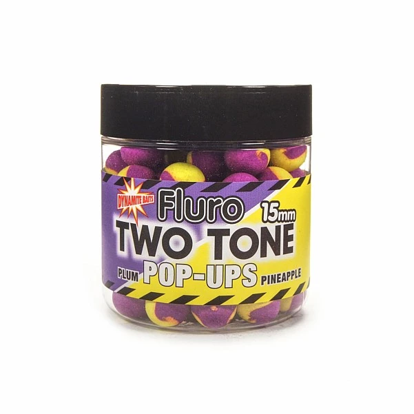 DynamiteBaits Fluro Two Tone Pop-Ups  - Plum & Pineapple  15 мм