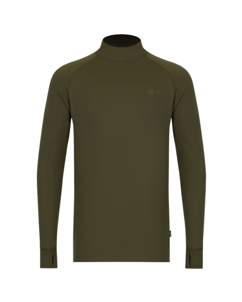 Korda Mock Neck Thermal LS Shirt - Dark Olivemărimea S - MPN: KC0022 - EAN: 5056832402029