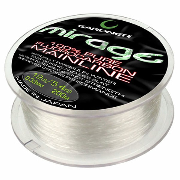 Gardner Mirage Fluorocarbon 600mmodèle 14 lb - MPN: XMIR146 - EAN: 5060128609672