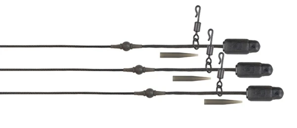 Fox Naturals Heli-Clip Rigs 50lb Leadcore 50lb
