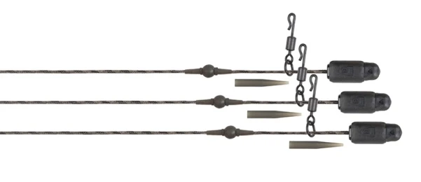 Fox Naturals Heli-Clip Rigs 50lb Copper Core