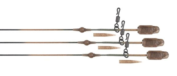 Fox CAMO Heli-Clip Rigs 50lb Leadcore 50lb