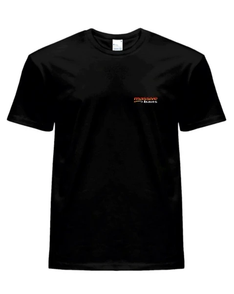 MassiveBaits Black T-Shirt - Promozione+ XXL