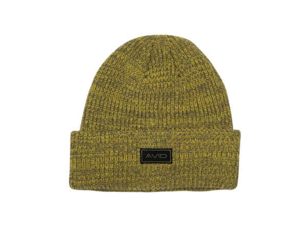 Avid Carp Marl Knit Beanie - Yellow