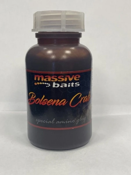 Massive Baits Top Shelf Amino Glug - Bolsena Crab 250 ml