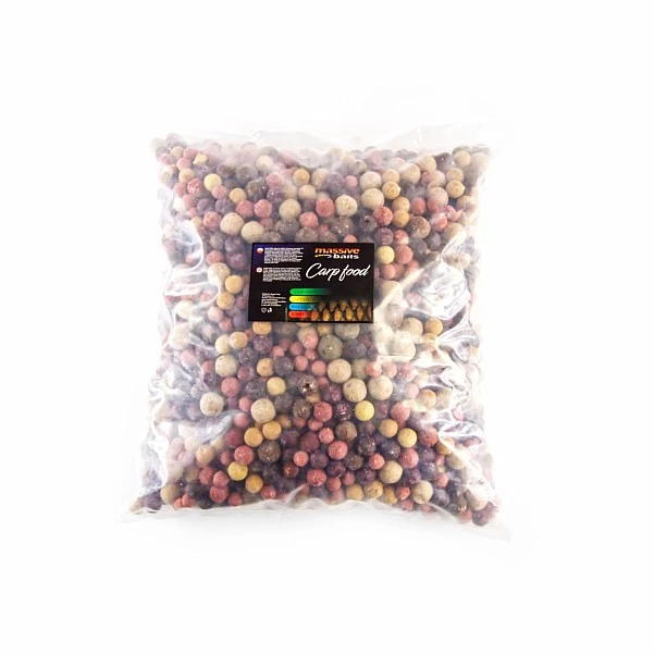MassiveBaits Vario Mixed Boilies - Fish  - пошкоджена упаковка 14-18-24 / 10 кг / мішок