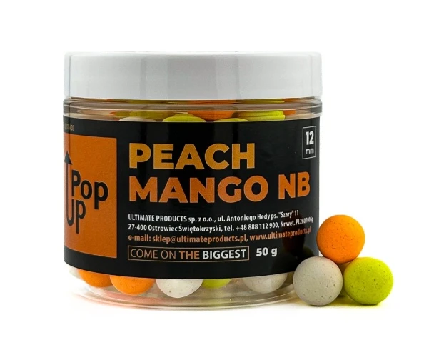 UltimateProducts Top Range Pop-Ups - Peach Mango 12 mm
