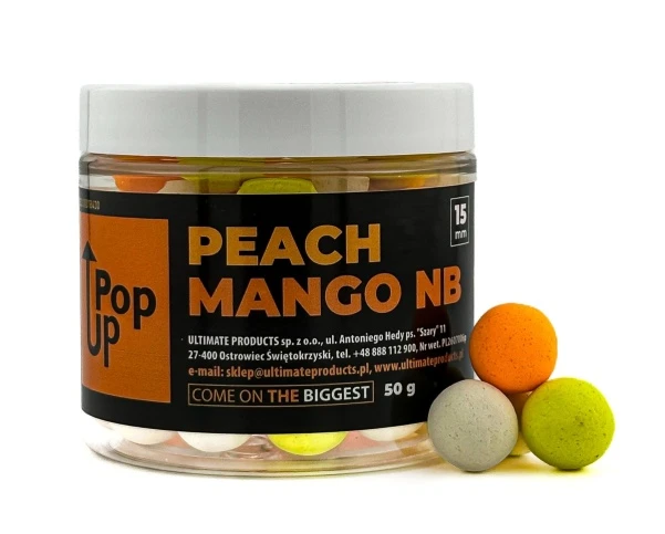UltimateProducts Top Range Pop-Ups - Peach Mango 15 mm
