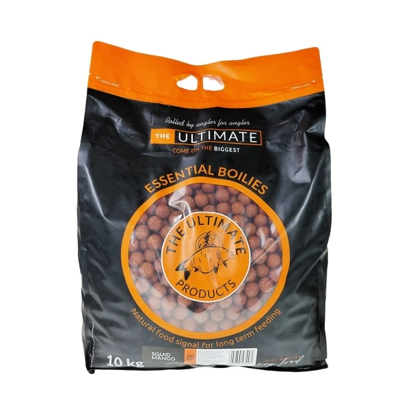 UltimateProducts Essential Boilies - Squid Mango 20mm / 10kg