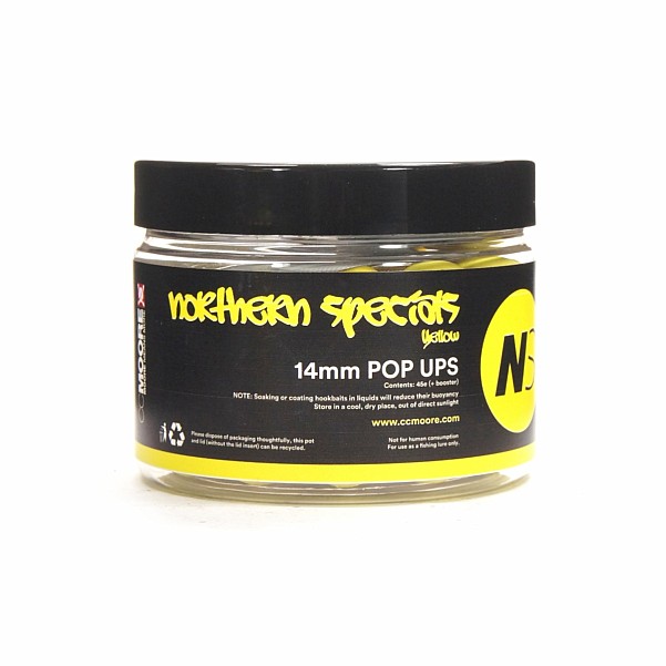 CcMoore Northern Special Pop Ups - NS1 Yellowmisurare 14 mm - MPN: 90557 - EAN: 634158436772