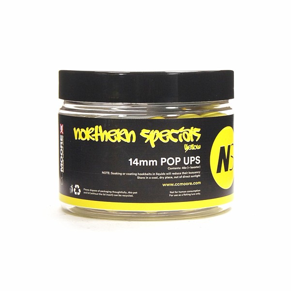 CcMoore Northern Special Pop Ups - NS1 YellowGröße 14 mm - MPN: 90557 - EAN: 634158436772