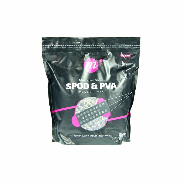 Mainline Pellet Mix - Spod & PVA packaging 2kg - MPN: M06007 - EAN: 5060509813049