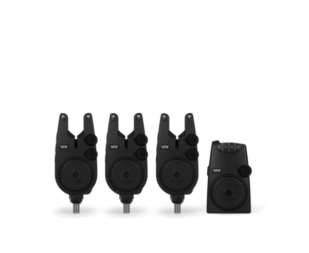 Avid Carp VTX Bite Alarm Set  3+1