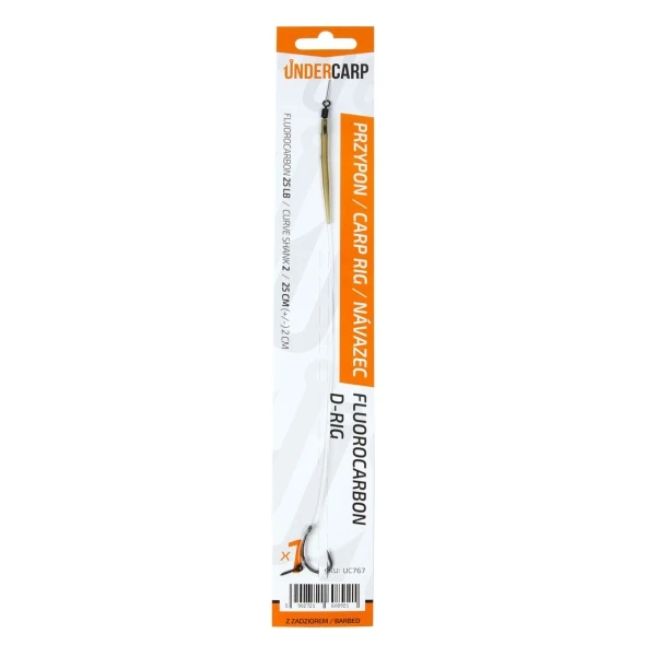 UnderCarp Fluorocarbon D-Rig - Montura pentru crap 2