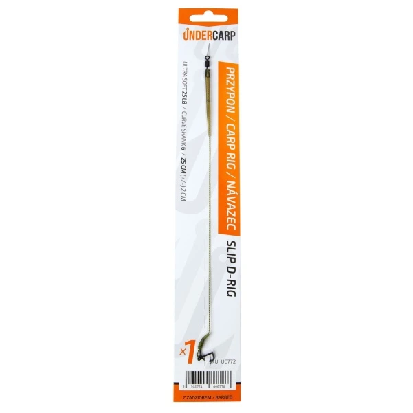 UnderCarp Slip D-Rig - Przypon karpiowy  6