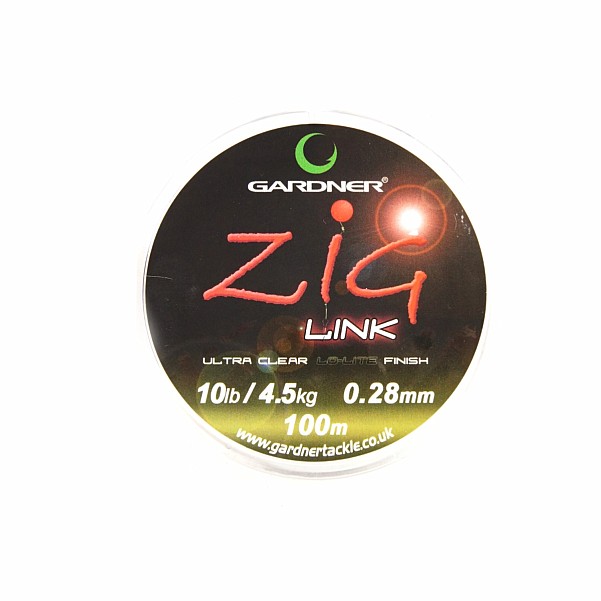 Gardner Zig Linkmodèle 0.28mm (10 lb) / 100m - MPN: XZL10C - EAN: 5060218452508