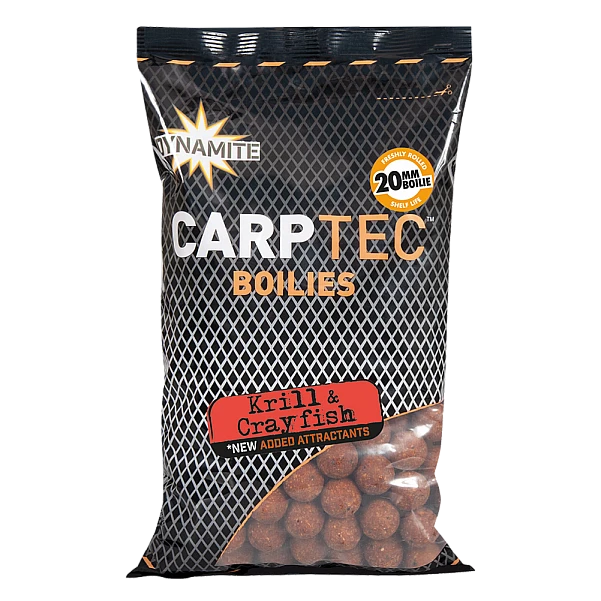 DynamiteBaits Carp Tec Boilies - Krill & Crayfish 20мм / 1кг