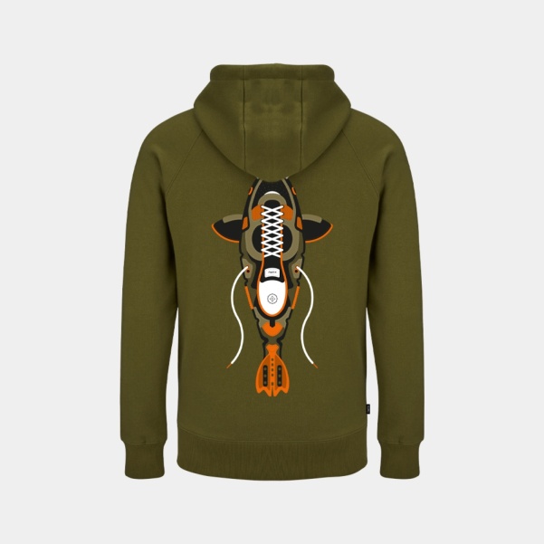 KUMU Kids True Leather Hoodie