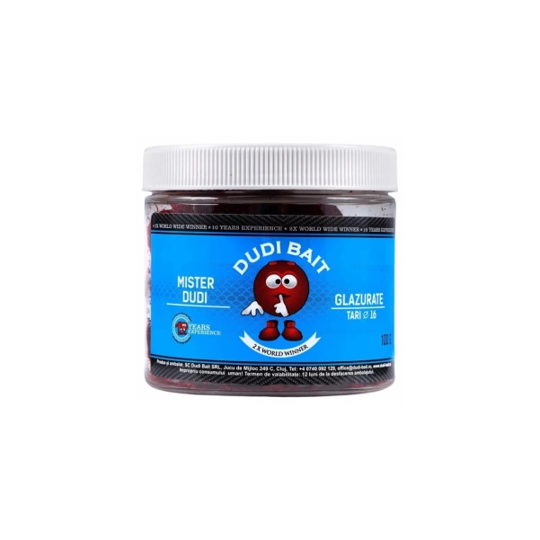 DUDI BAIT Mister Dudi Glazurate TARI Hookbaits DUDI BAIT Mister Dudi Glazurate TARI Hookbaits