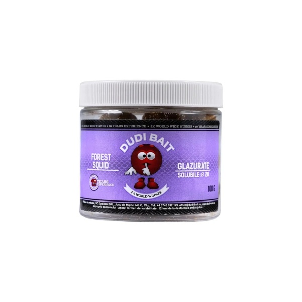 DUDI BAIT Forest Squid Glazurate SOLUBLE Hookbaits 