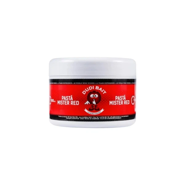 DUDI BAIT Pasta Mister Red Super Hot 500 g