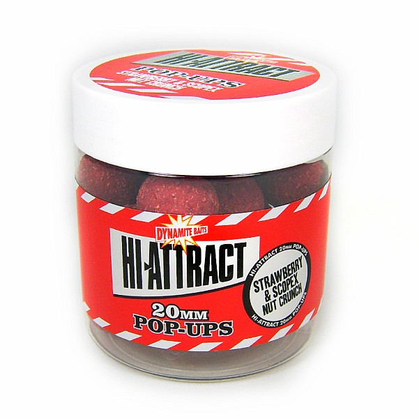 DynamiteBaits Pop-Ups Strawberry & Scopex Nut Crunchrozmiar 20 mm