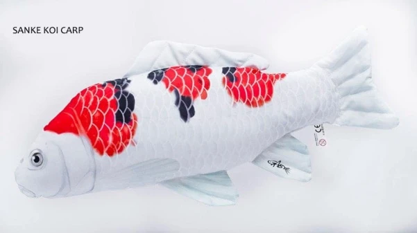 GABY - Плюшевий Короп Sanke Koi (60 см) 60 cm