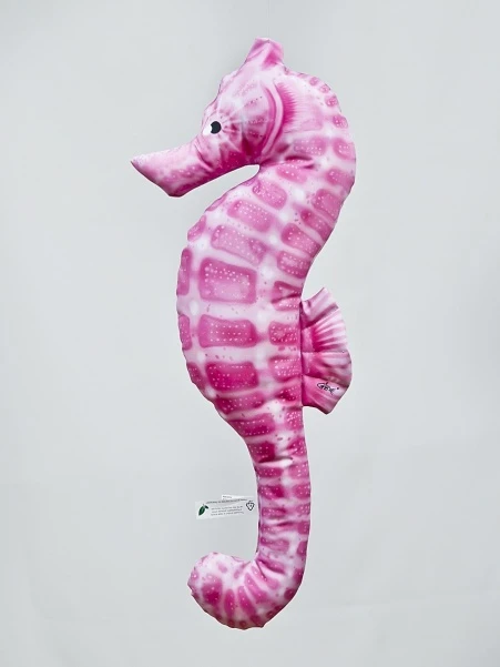 GABY - Pink Plush Seahorse (40 cm) 40 cm