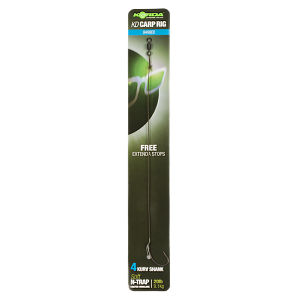 Korda N-Trap KD Carp Rig Kurv Shanktamaño 4 - MPN: KCR143 - EAN: 5060461128656