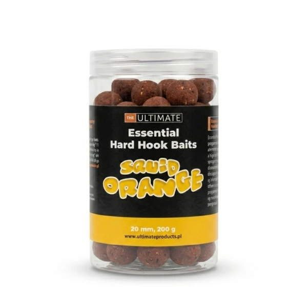 UltimateProducts Essential Hard Hookbaits - Squid Orange 20 mm