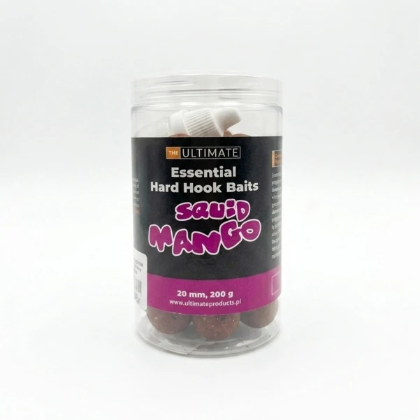 UltimateProducts Essential Hard Hookbaits - Squid Mango 20 mm