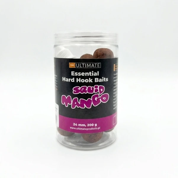 UltimateProducts Essential Hard Hookbaits - Squid Mango 24 mm