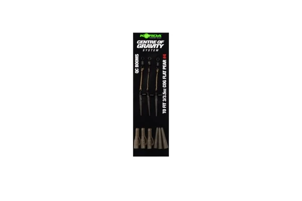 Korda COG Boom QC Flat Pear 3 - 3.5 oz