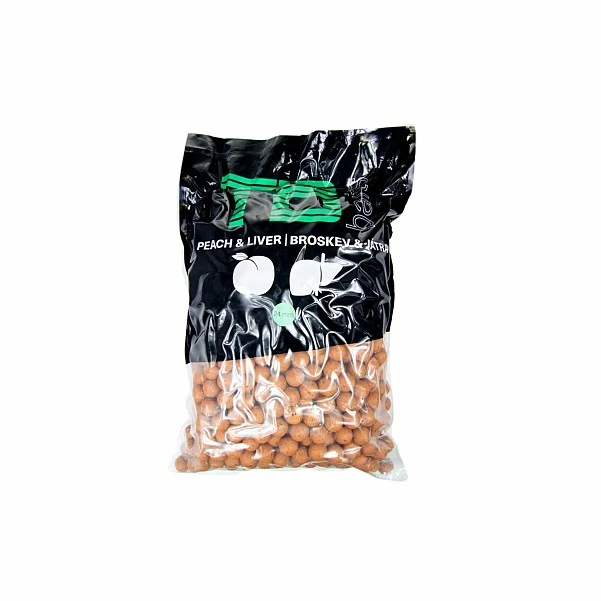 TB Baits Peach Liver Feeding Boilies - пошкоджена упаковка 20mm / 10kg