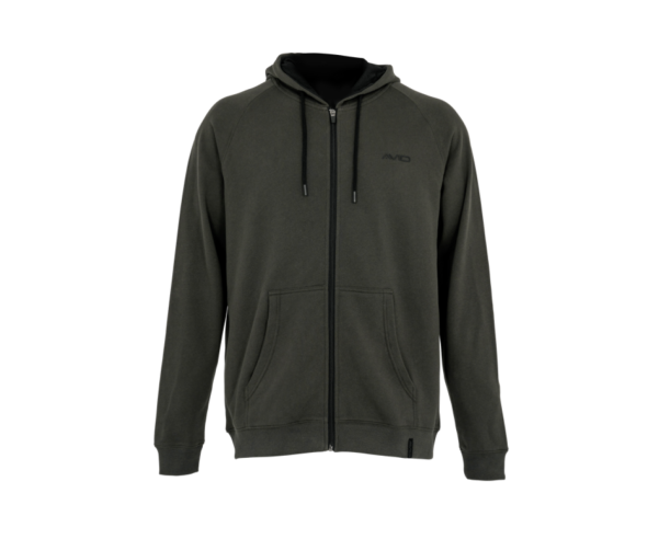 Avid Carp Bearing Zip Hoodie - Green XL Avid Carp Bearing Zip Hoodie - Green XL