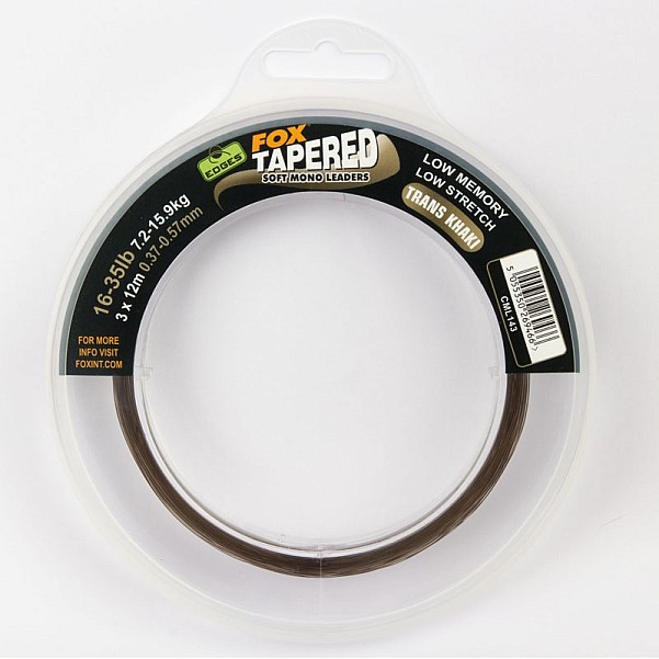 Fox Edges Tapered Leaderdiametro 0,37-0,57 mm - MPN: CML143 - EAN: 5055350269466