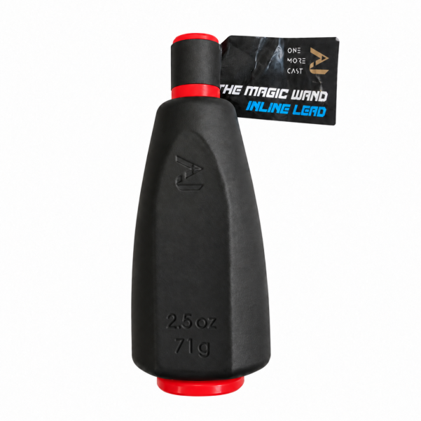 One More Cast Magic Wand Inline Lead 2.5 oz (71 g) One More Cast Magic Wand Inline Lead 2.5 oz (71 g)