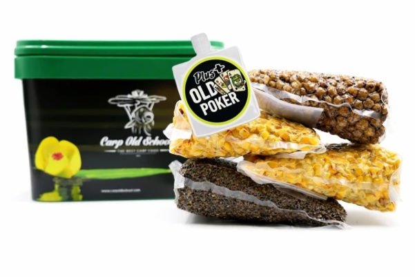 Carp Old School Special Mix - Naturalny 4 kg + zalewa OLD POKER 4kg Carp Old School Special Mix - Naturalny 4 kg + zalewa OLD POKER 4kg