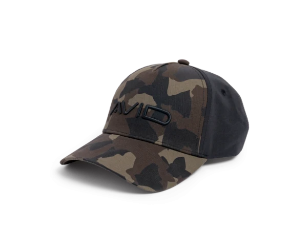 Avid Carp Distortion Dark Camo Hybrid Cap