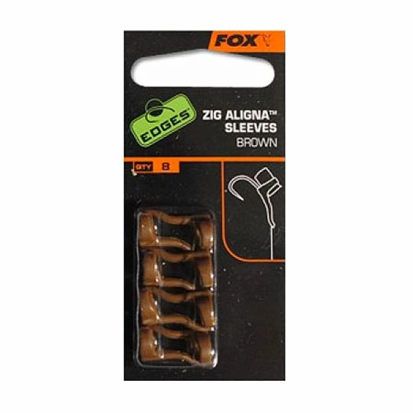 Fox Edges Zig Aligna Sleeve brazowy