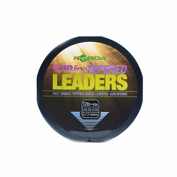 Korda SubLine Tapered Leadermodel 0,33-0,50 - MPN: KTL33 - EAN: 5060062117028