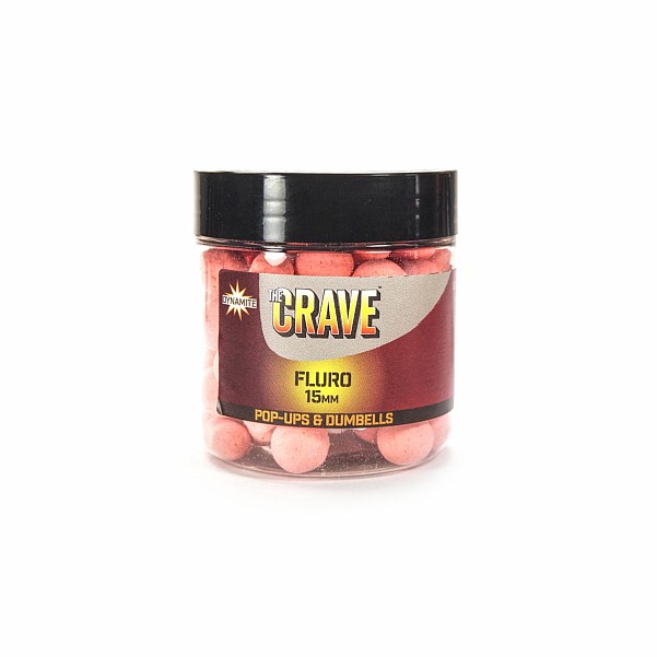 DynamiteBaits Fluro Pink Pop-Ups - The Crave rozmiar 15 mm - MPN: DY912 - EAN: 5031745207251