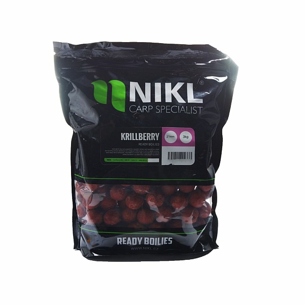 Karel Nikl Ready Boilies - KrillBerryрозмір 21 мм / 3 кг - MPN: 2099371 - EAN: 8592400999371