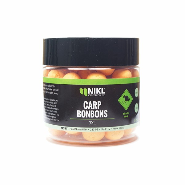 Karel Nikl Carp Bonbons Pop Up - 3XLsize 12 mm / 80g - MPN: 2064464 - EAN: 8592400864464