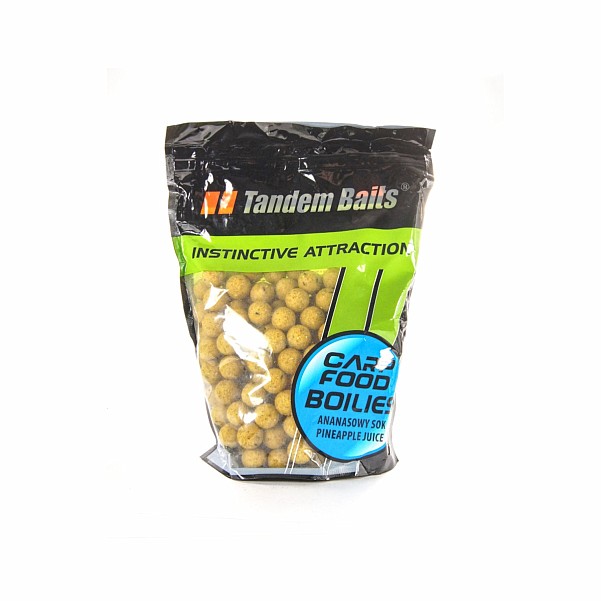 TandemBaits Carp Food Boilies  - Ananasowy Sokopakowanie 1kg - MPN: 24043 - EAN: 5907666654491