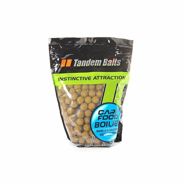 TandemBaits Carp Food Boilies  - Ваніль & Сметанка 1kg