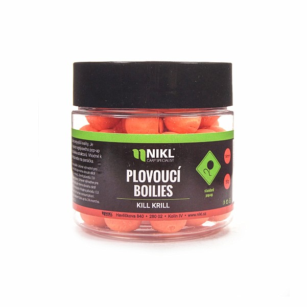 Karel Nikl Pop Up Boilies - Kill Krill misurare 14 mm / 50g - MPN: 2087675 - EAN: 8592400987675