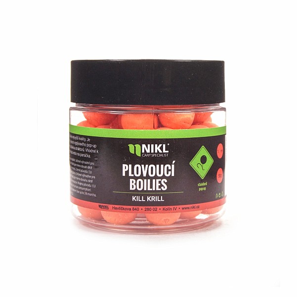 Karel Nikl Pop Up Boilies - Kill Krill tamaño 18 mm / 50g - MPN: 2087668 - EAN: 8592400987668